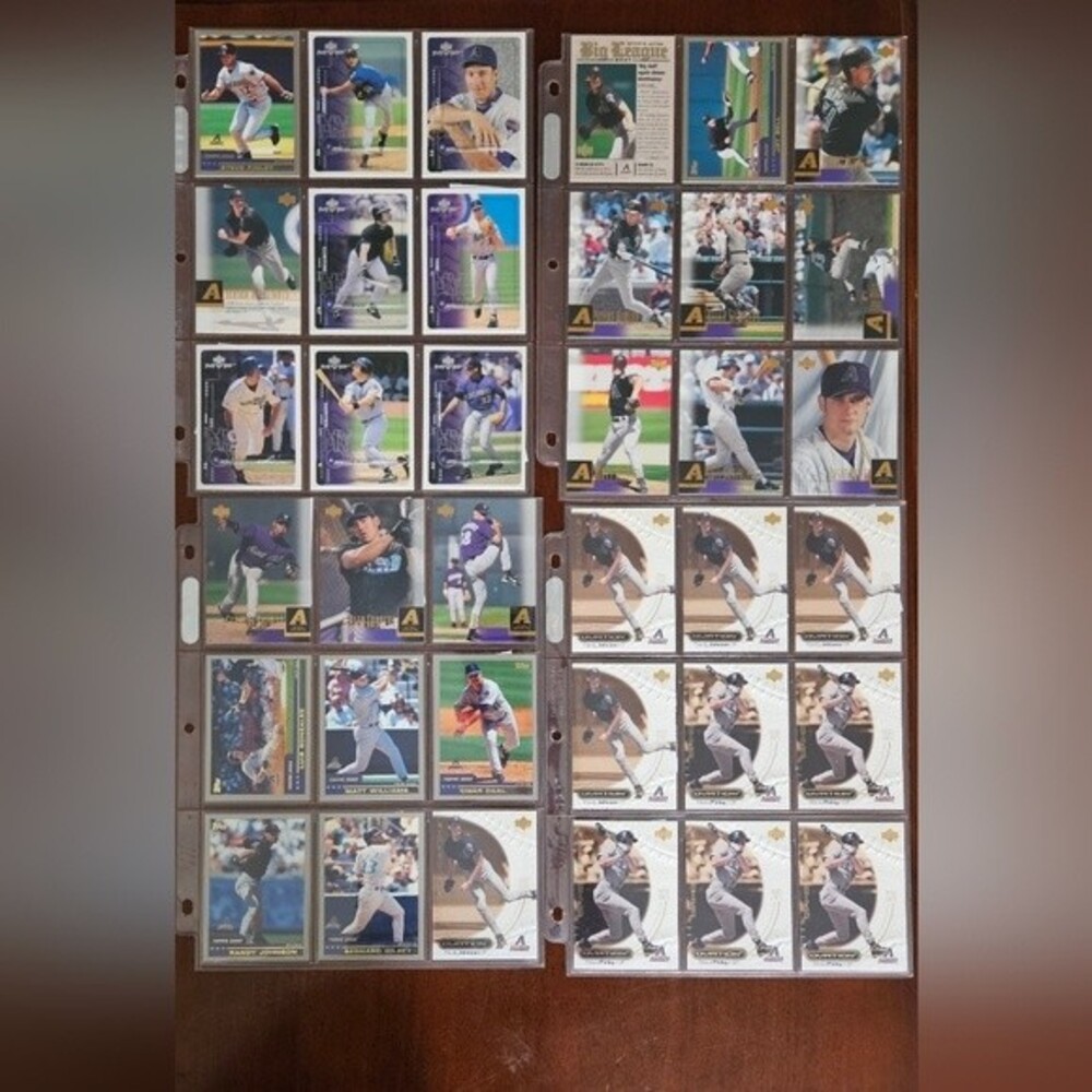 MLB Arizona Diamondbacks Card Collection